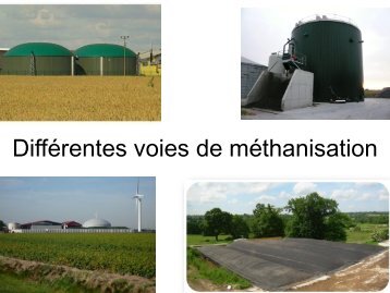 Différentes voies de méthanisation - Chambre d'agriculture du Bas ...