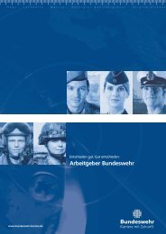 Arbeitgeber Bundeswehr