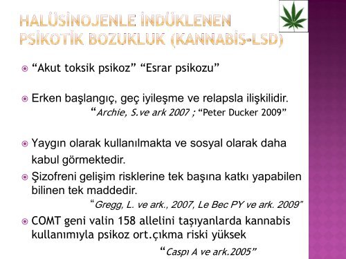 GATA Haydarp Psikotik Doç. Dr. M. Alpay Ateş GATA Haydarpaşa ...