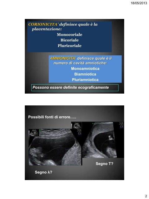 Diagnosi Prenatale Invasiva Problematiche - SIEOG