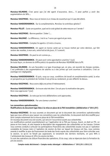 proces-verbal de la reunion du - Site de l'Etablissement Public ...