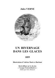 UN HIVERNAGE DANS LES GLACES GLACES