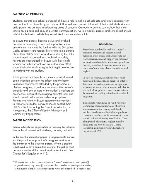 Citywide Standards of Intervention and Discipline Measures