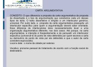 (carta argumentativa - 2º ANO e 3º ANO - MATUTINO [Modo ... - ALUB