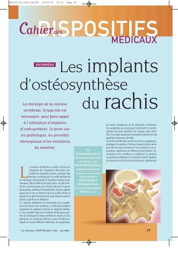 Les implants - WK-Pharma