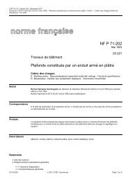 Nf Dtu 61.1 P2 Compil Installations De Gaz Dans Les Locaux D ...