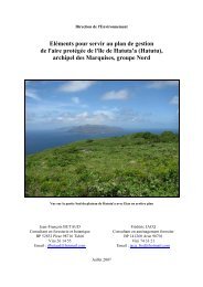 Télécharger - Direction de l'environnement de la Polynésie française