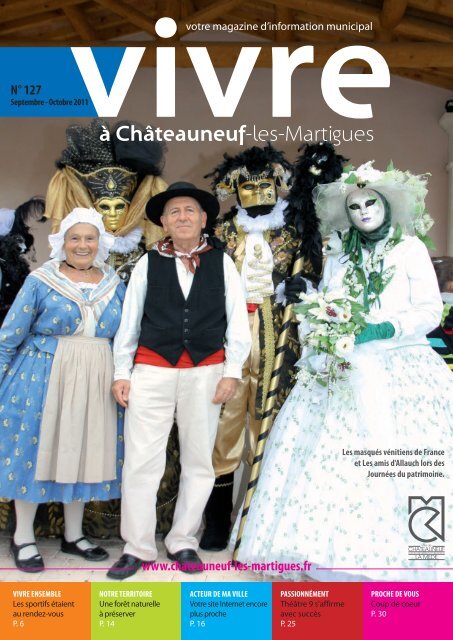 Vivre 127 (pdf - 5,63 Mo) - Site officiel de la ville de Châteauneuf-les ...