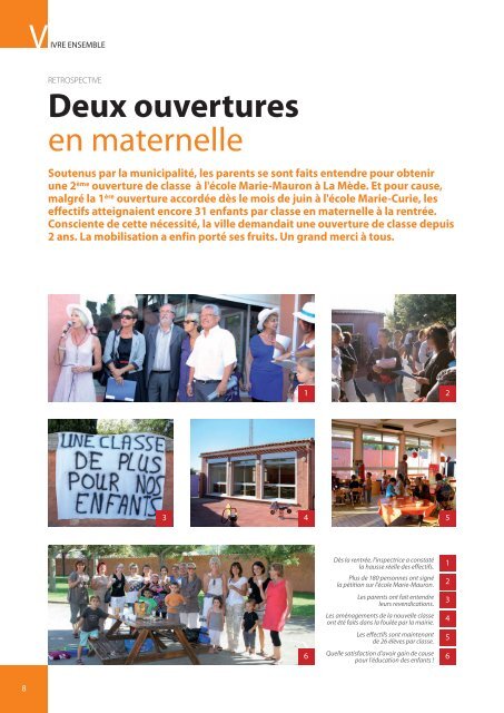 Vivre 127 (pdf - 5,63 Mo) - Site officiel de la ville de Châteauneuf-les ...