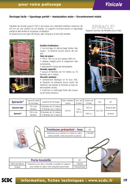 Le spécialiste du palissage - Scdc, le palissage de la vigne