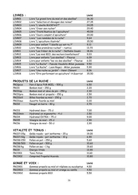 Téléchargez notre catalogue 2013 en PDF - Mat-Api