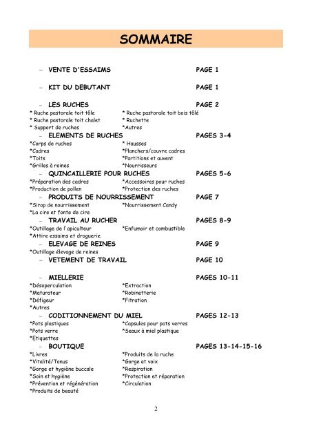 Téléchargez notre catalogue 2013 en PDF - Mat-Api