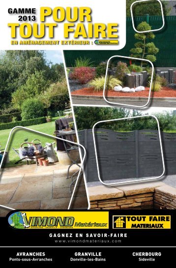 POUR TOUT FAIRE - VIMOND MATERIAUX