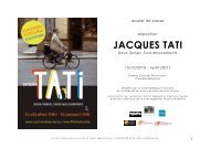 Exposition 'Jacques Tati: Deux Temps, Trois Mouvements'
