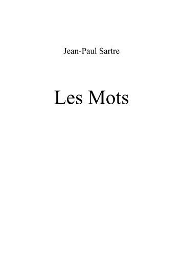 jean paul SARTRE les mots.pdf - Bac de français