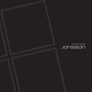 Thomas Jonsson brochure