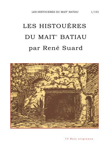 BATIAU par René Suard - Société archéologique, scientifique et ...