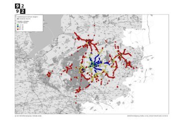 Voorbeeld van een Locatiebereikbaarheid Analyse - 9292