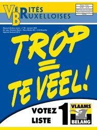 VOTEZ LISTE - Vlaams Belang Bruxelles