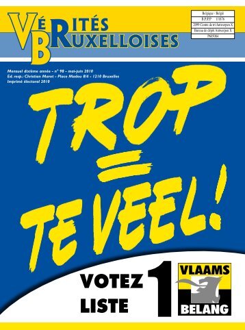 VOTEZ LISTE - Vlaams Belang Bruxelles