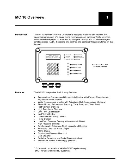 Operation and Maintenance Manual for