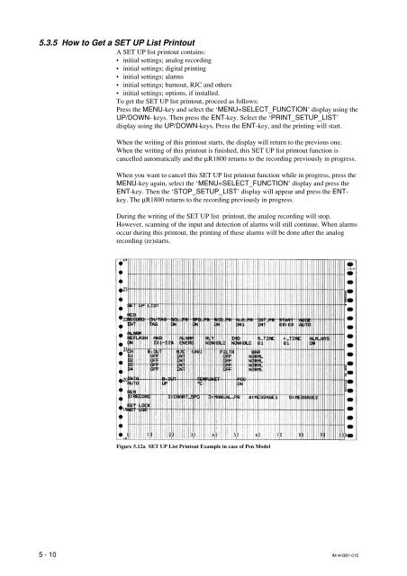 Modeles 4370 UR1800 Recorder Instruction Manual