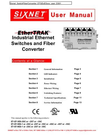 Industrial Ethernet Switches and Fiber Converter
