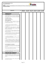 B.P.U. -- Lot N°13 SOLS SOUPLES - Advivo