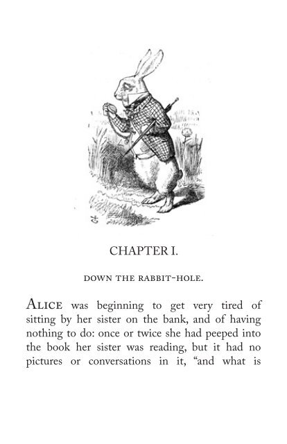 Alice's Adventures in Wonderland