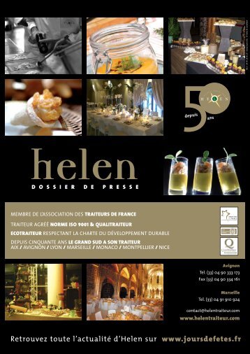 DP HELEN 20-04-09 - Helen Traiteur