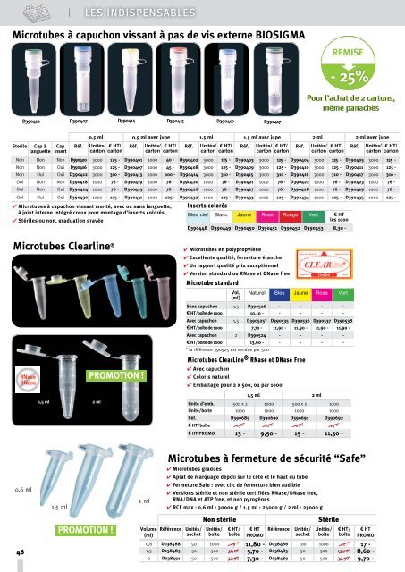 Microtubes PCR 0,2 ml - MC2