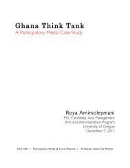 Ghana Think Tank - School of Architecture and Allied Arts Blog ...