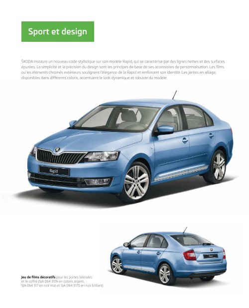 ŠKODA Rapid – Accessoires - Skoda