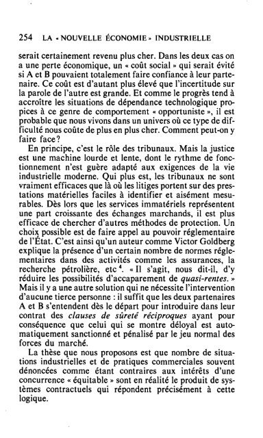 La nouvelle économie industrielle - Institut Coppet