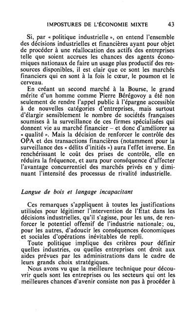 La nouvelle économie industrielle - Institut Coppet