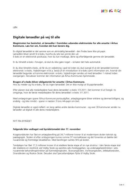 2010 - Børn og Unge Nyt nr. 18.pdf - Dagtilbud-Aarhus