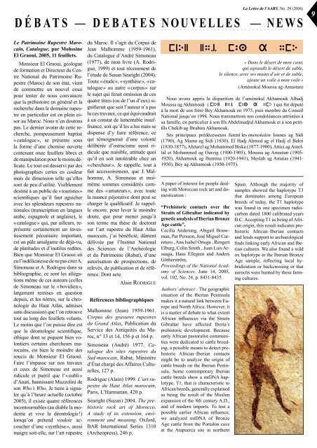 lettre_ 29.pdf - Amis de l'Art rupestre saharien (AARS)