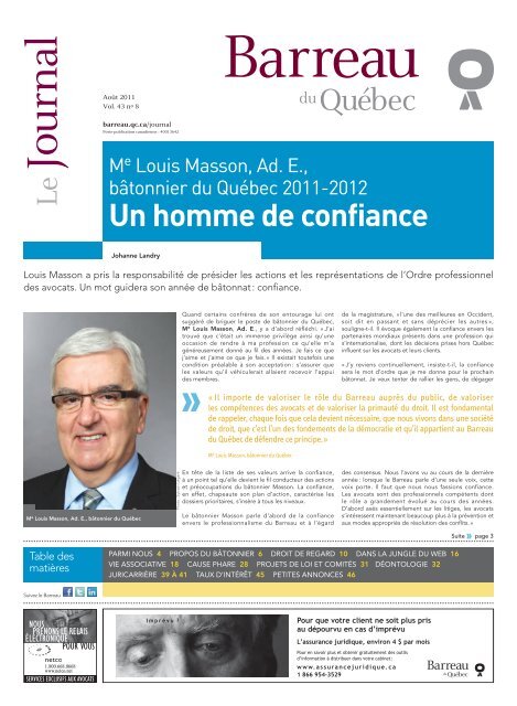 Fiche client barreau