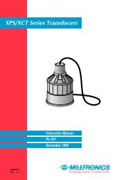 XPS/XCT Series Transducers - Siemens