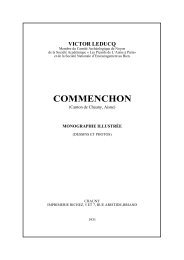 COMMENCHON - Mémoires du Chaunois