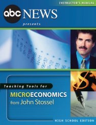 to download the Microeconomics teachers guide, High ... - ABC News