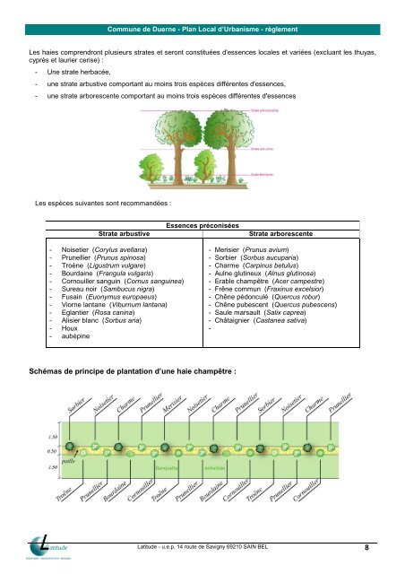 5 règlement PLU Duerne - Commune de Duerne