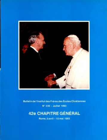 2e CHAPITRE GÉNÉRAL