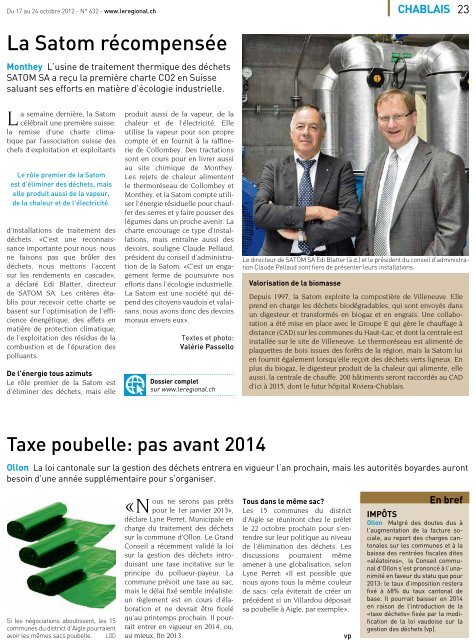 Télécharger l'édition n°632 au format PDF - Le Régional