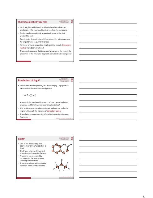 Drug Design 2 - Applied Bioinformatics Group