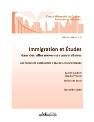 Immigration et Études dans des villes moyennes universitaire