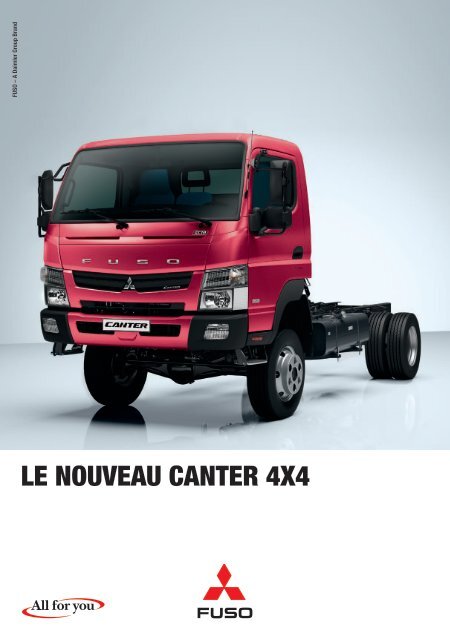 Le nouveau Canter 4x4 - Mitsubishi Fuso