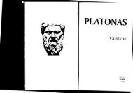 Platonas. Valstybė - Academia Ad Fontes