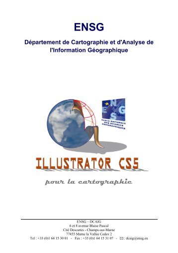 Illustrator cartographe - Perso ENSG