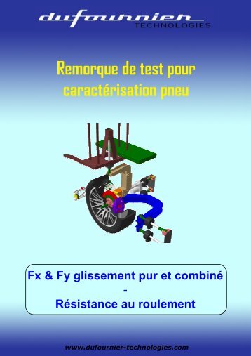 Remorque_de_tests_DT-RME02_ datasheet - Dufournier ...